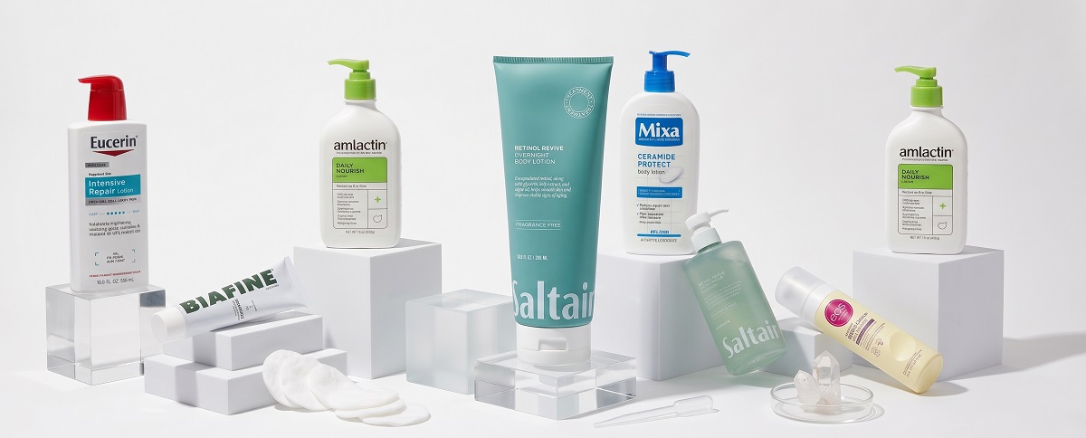 eucerin saltair mixa amlactin სხეულის ლოსიონი
