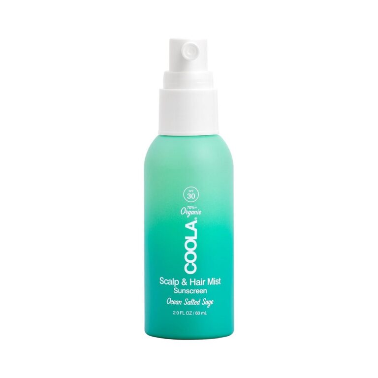 COOLA, კულა, Scalp Spray, Hair Sunscreen, თმის დამცავი, სკალპის დამცავი, თავის კანის დამცავი, SPF 30, დამცავი სპრეი, ორგანული საცხი, 59 მლ