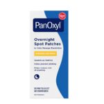 PanOxyl, პანოქსილი, Spot Patches, პატჩები, ჰიდროკოლოიდი, აკნე, გამონაყარი, წერტილოვანი მკურნალობა, 40 პატჩი