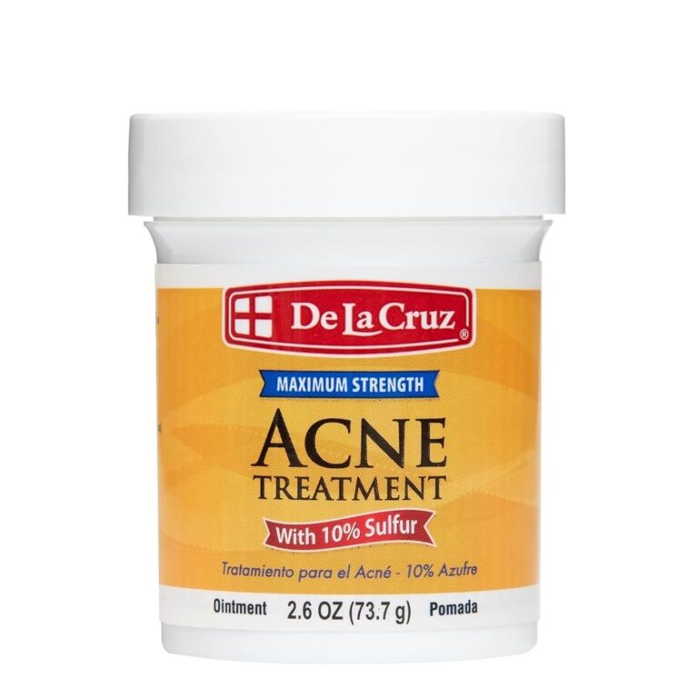 De La Cruz, დე ლა კრუზი, Sulfur Ointment, გოგირდი, გოგირდის მალამო, აკნე, კისტოზური აკნე, წერტილოვანი მკურნალობა, 73.7 გ