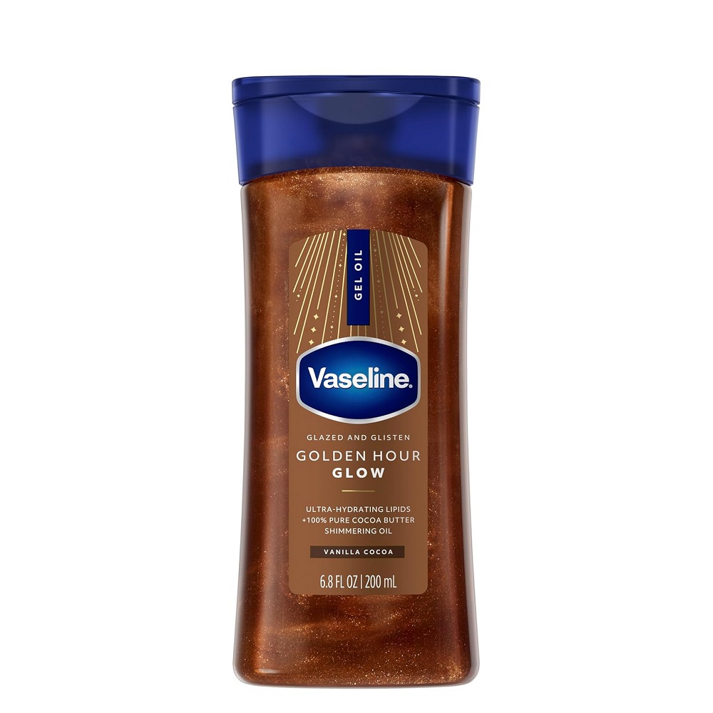 Vaseline, ვაზელინი, Body Gel, ტანის გელი, შიმერი, ბზინვარება, Glazed Skin, მანათობელი გელი, ოქროსფერი ბზინვარება Vaseline, ვაზელინი, Body Gel, ტანის გელი, შიმერი, ბზინვარება, Glazed Skin, მანათობელი გელი, ოქროსფერი ბზინვარება