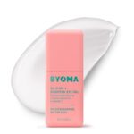 BYOMA, ბიომა, De-Puff + Brighten Eye Gel, თვალის გელი, თვალის კრემი, C ვიტამინი, კერამიდები, ტრი-კერამიდები, მუქი წრეები, შეშუპება, 20 მლ