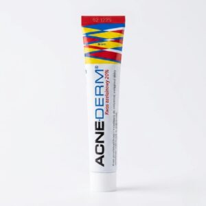 Acne-Derm, აკნე დერმი, Azelaic Acid 20%, აზელაინის მჟავა, აკნე, მელაზმა, პიგმენტაცია, პოსტაკნე, სააფთიაქო, 20 გ