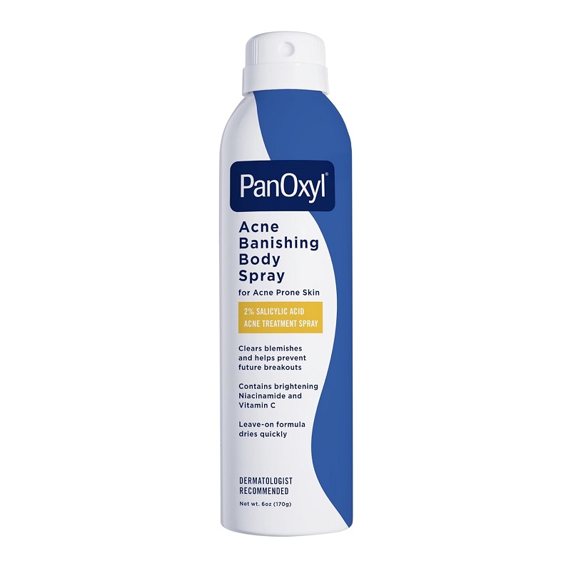 PanOxyl, პანოქსილი, Acne Body Spray, ტანის სპრეი, ტანის აკნე, სალიცილის მჟავა, გამონაყარი ზურგზე, ნიაცინამიდი, C ვიტამინი, ჰამამელისი PanOxyl, პანოქსილი, Acne Body Spray, ტანის სპრეი, ტანის აკნე, სალიცილის მჟავა, გამონაყარი ზურგზე, ნიაცინამიდი, C ვიტამინი, ჰამამელისი