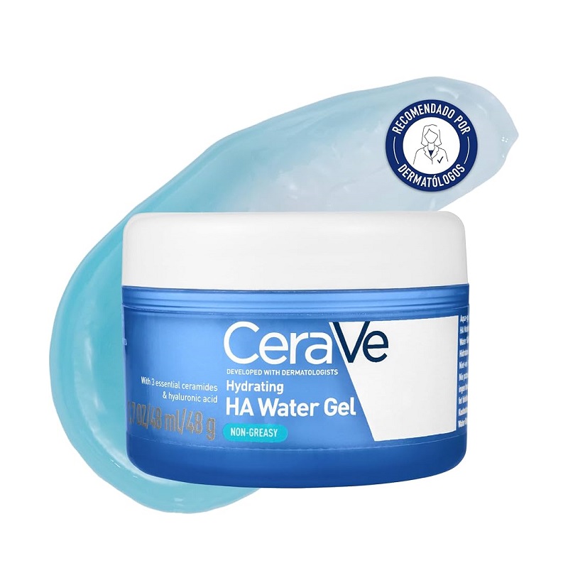 CeraVe, სერავე, Aqua-Gel, აკვა გელი, გელ-კრემი, ჰიალურონის მჟავა, დამატენიანებელი გელი, კერამიდები, მსუბუქი დამატენიანებელი, 48 გ