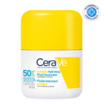CeraVe, სერავე, Invisible Fluid, ფლუიდი, მზის დამცავი, SPF 50, უხილავი დამცავი, თეთრი კვალის გარეშე, კერამიდები, ჰიალურონის მჟავა, 50 მლ
