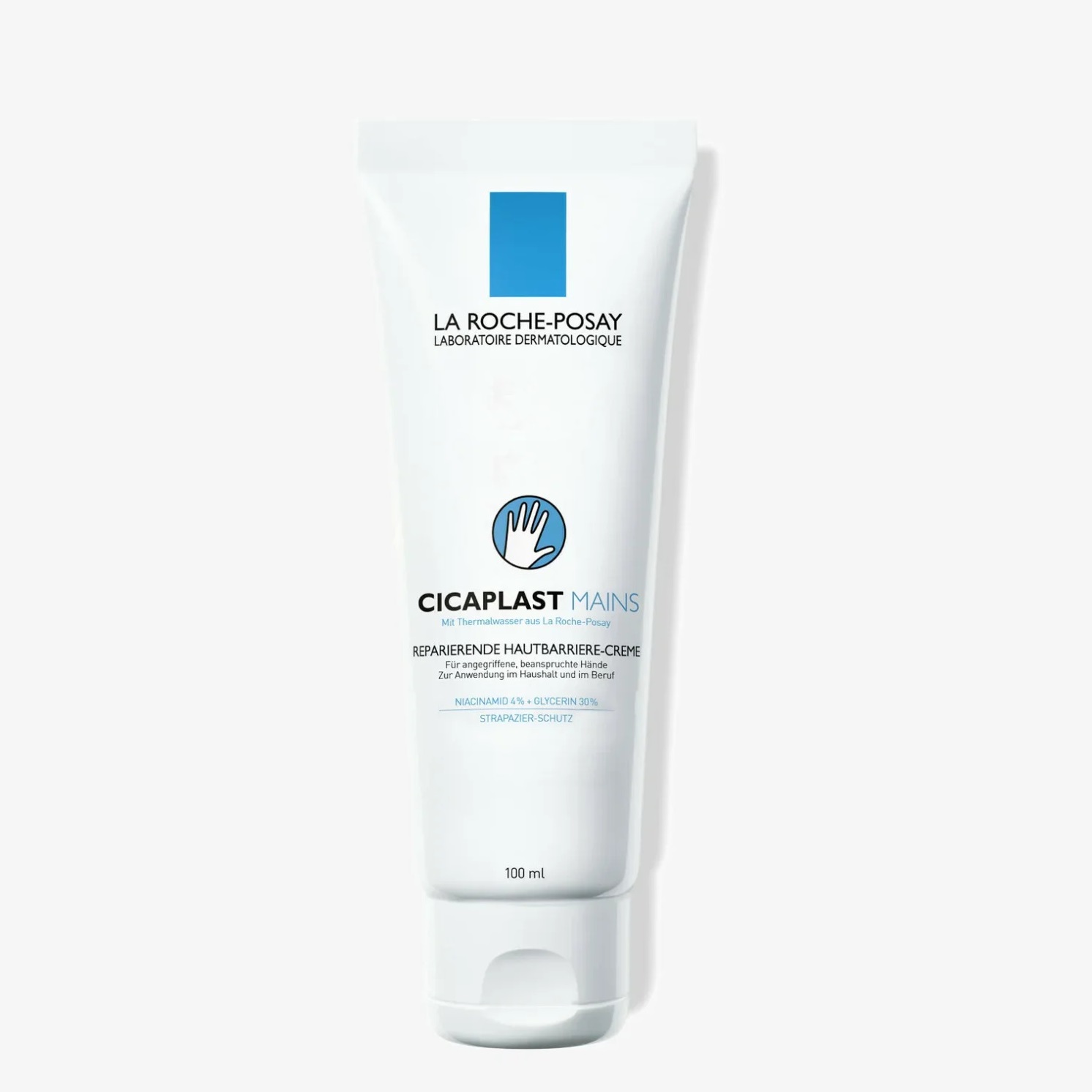 La Roche-Posay, ლა როშ პოზე, ციკაპლასტი, Cicaplast Mains, ხელის კრემი, დახეთქილი ხელები, აღმდგენი კრემი, ნიაცინამიდი, გლიცერინი, 100 მლ La Roche-Posay, ლა როშ პოზე, ციკაპლასტი, Cicaplast Mains, ხელის კრემი, დახეთქილი ხელები, აღმდგენი კრემი, ნიაცინამიდი, გლიცერინი, 100 მლ
