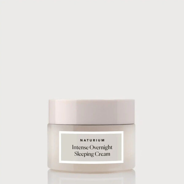 Naturium, ნატურიუმი, Sleeping Cream, ღამის კრემი, დამატენიანებელი, სკვალანი, კერამიდები, ბარიერის აღდგენა, მშრალი კანი, 50 გ